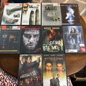 10 movie DVD Collection